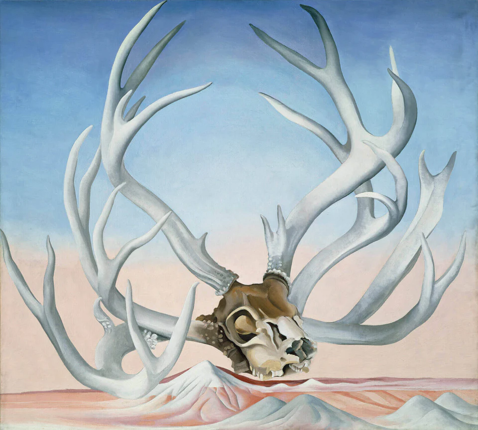Georgia O'Keeffe, From the Faraway, Nearby, 1937, oil on canvas, 36 x 40 1/8 inches (Metropolitan Museum of Art)