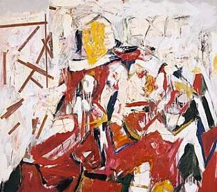 Michael Goldberg, Sardines, 1955, 80 3/4 x 66 inches (Smithsonian American Art Museum)