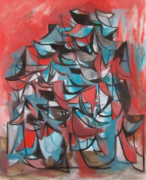 Trent Miller, The Sounding Sea, oil on canvas, 45 x 36 inches, 2012 (courtesy of the artist)