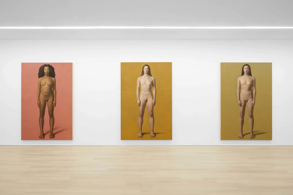 Installation view: Kurt Kauper: Women at Almine Rech, New York (photo: Matt Kroening, courtesy of Almine Rech)