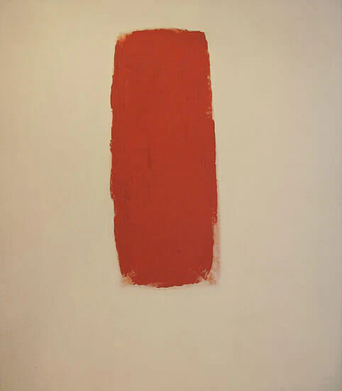 Ray Parker, Untitled, 1962, oil on canvas, 77 x 68 inches (courtesy of Washburn Gallery)