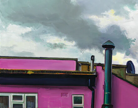 (detail) Simon Ling, Untitled, 2014, oil on canvas (Courtesy of Greengrassi)