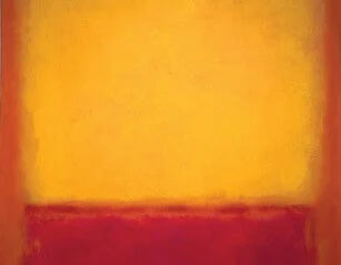 Mark Rothko, Yellow over Purple, 1956 (courtesy of Kate Rothko Prizel and Christopher Rothko)