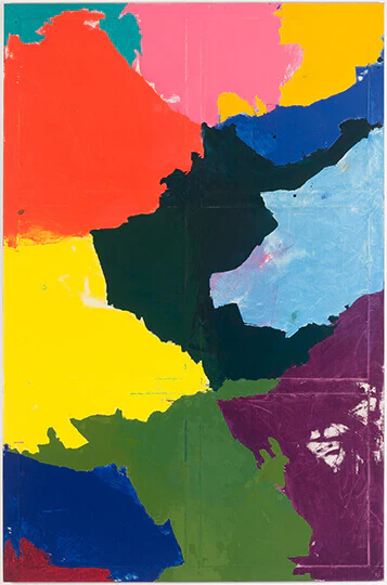 Jonathan Allmaier, Untitled (Plastic Points), 92 x 60 ½ inches, oil on canvas, 2011 (courtesy of the artist)