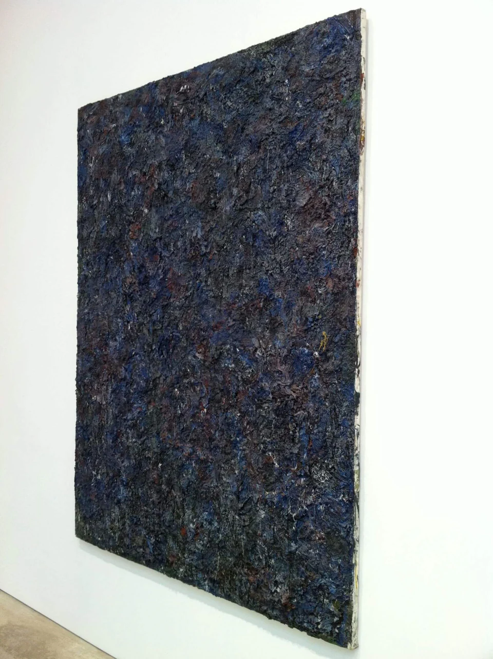 Installation View: Milton Resnick, Straws, 1981, Oil on canvas, 80 x 60 inches (courtesy Cheim & Read)