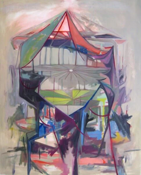 Trent Miller, Healing Machine (For E.B.), oil on canvas, 45 x 36 inches, 2010 (courtesy of the artist)