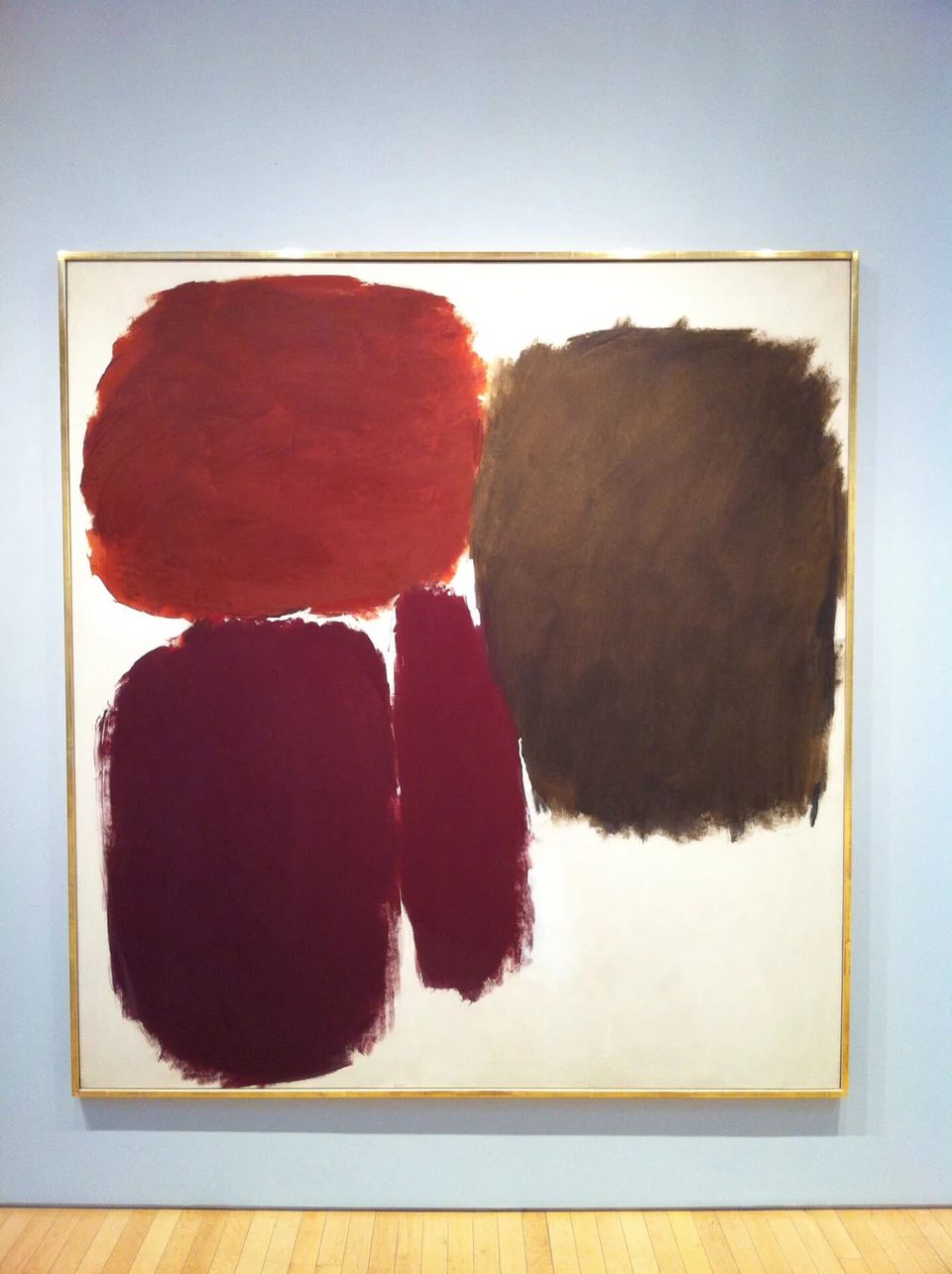 Ray Parker, Untitled, 1959, oil on canvas, 75 x 69 1/2 inches (Photo: Brett Baker, courtesy of Washburn Gallery)