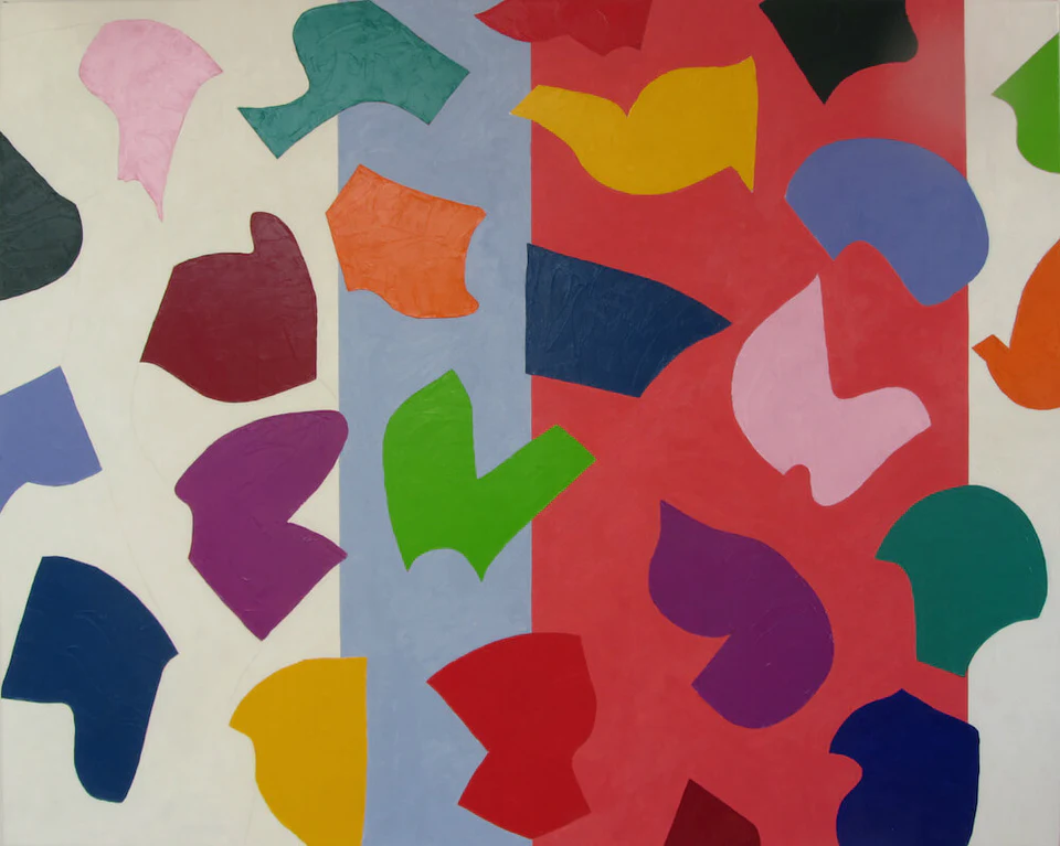 Dana Gordon, Endless Painting 5, 2014, 48 x 60 inches, oil on canvas (courtesy of the artist)