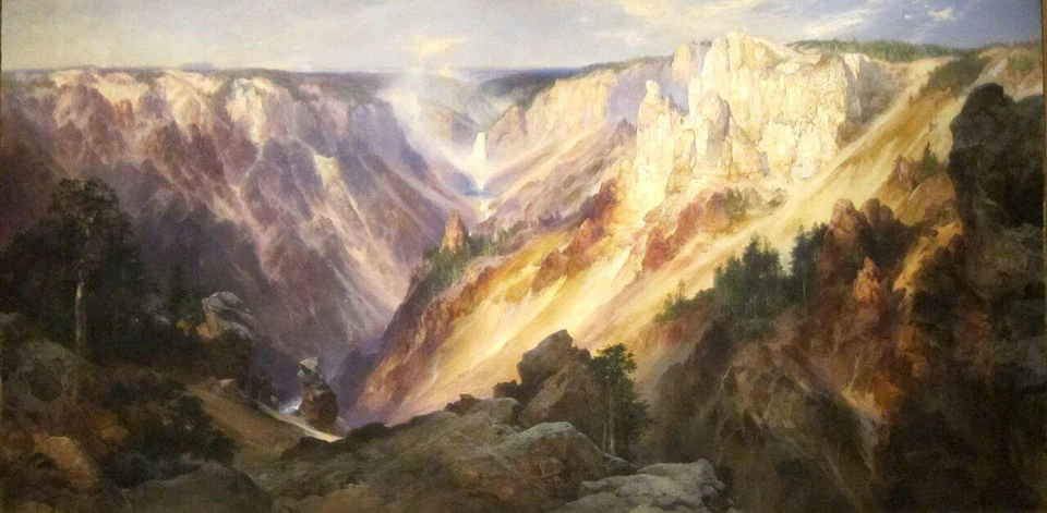 Thomas Moran, The Grand Canyon of the Yellowstone, Wyoming, 1904 (Honolulu Museum of Art)