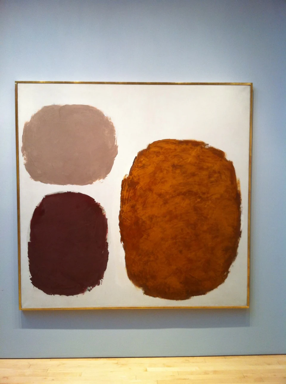 Ray Parker, Untitled, 1961, oil on canvas, 67 x 69 inches (photo: Brett Baker, courtesy of Washburn Gallery)