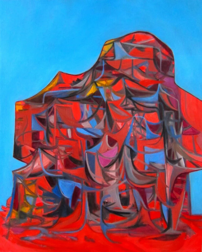Trent Miller, Flotsam, oil on canvas, 45 x 36 inches, 2012 (courtesy of the artist)