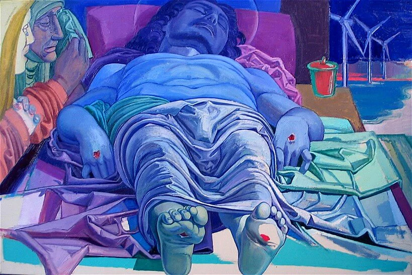 Margaret McCann, Nuovo Cristo Morto, 2007 (courtesy of the artist)