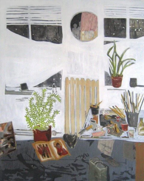 Trent Miller, Hudson Winter, oil on canvas, 60 x 45 inches 2005 (courtesy of the artist)