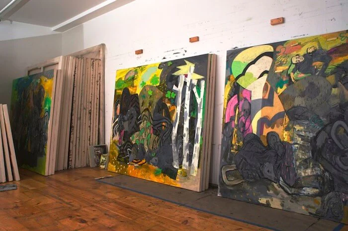 Alfredo Gisholt: Studio View (courtesy of the artist)