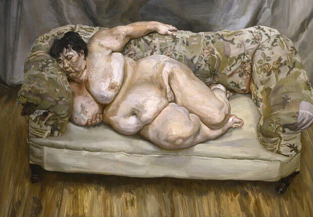 Lucian Freud, Benefits Supervisor Sleeping, (source: The Guardian)