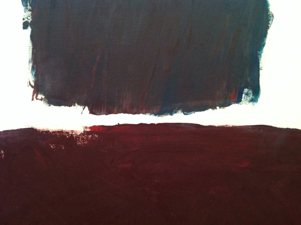 (detail) Ray Parker, Untitled, 1961, oil on canvas, 70 x 68 inches (courtesy of Washburn Gallery)