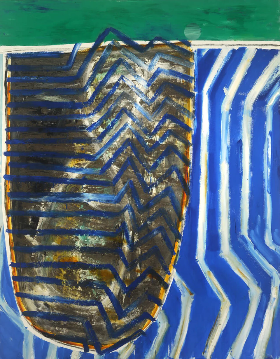 John Walker, Drift, 2014, 84 x 66 inches (courtesy of Alexandre Gallery)