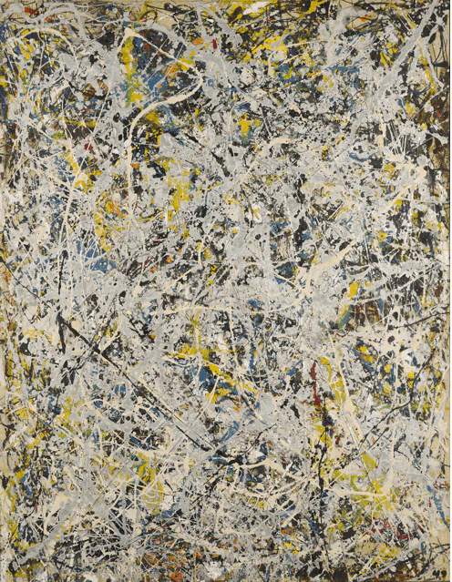 Jackson Pollock, Number 9, 1949 (Gift of Tony Smith / The Wadsworth Athenaeum)