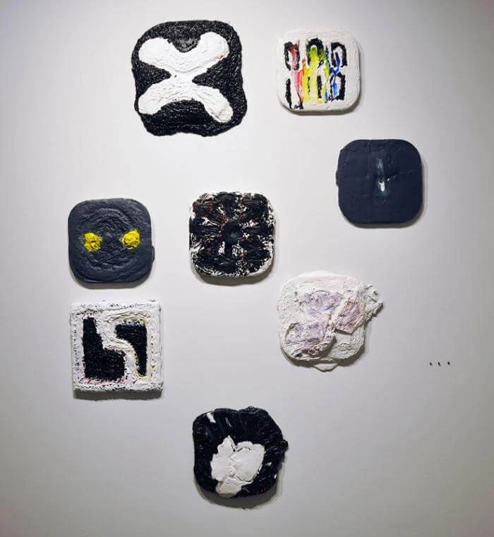 Installation view: (Julie Torres) Eight Painters at Kathryn Markel Fine Arts, New York