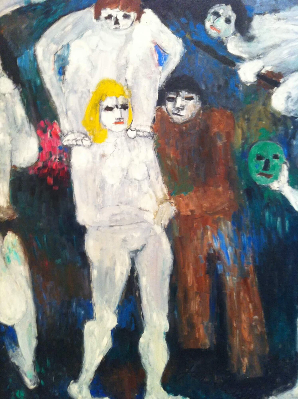 (detail) Jan Müller, Walpurgisnacht-Faust I, 1956 (courtesy of Lori Bookstein Fine Art)