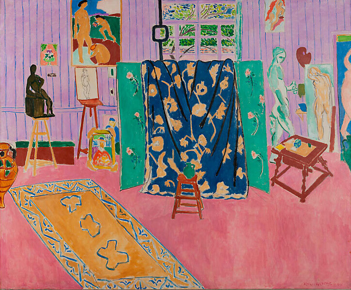 Henri Matisse, The Pink Studio, 1911 (The Pushkin State Museum of Fine Arts, Moscow, © Succession H. Matisse. Photo © Moscow, The Pushkin State Museum of Fine Arts, 2016)
