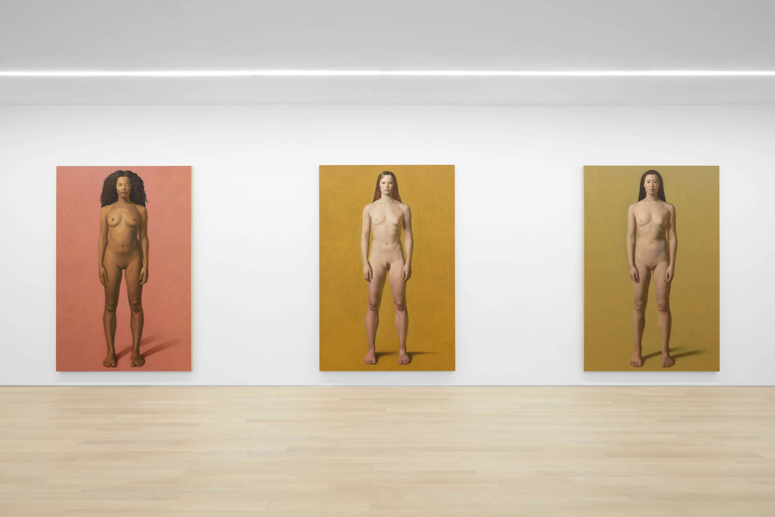Installation view: Kurt Kauper: Women at Almine Rech, New York (photo: Matt Kroening, courtesy of Almine Rech) 