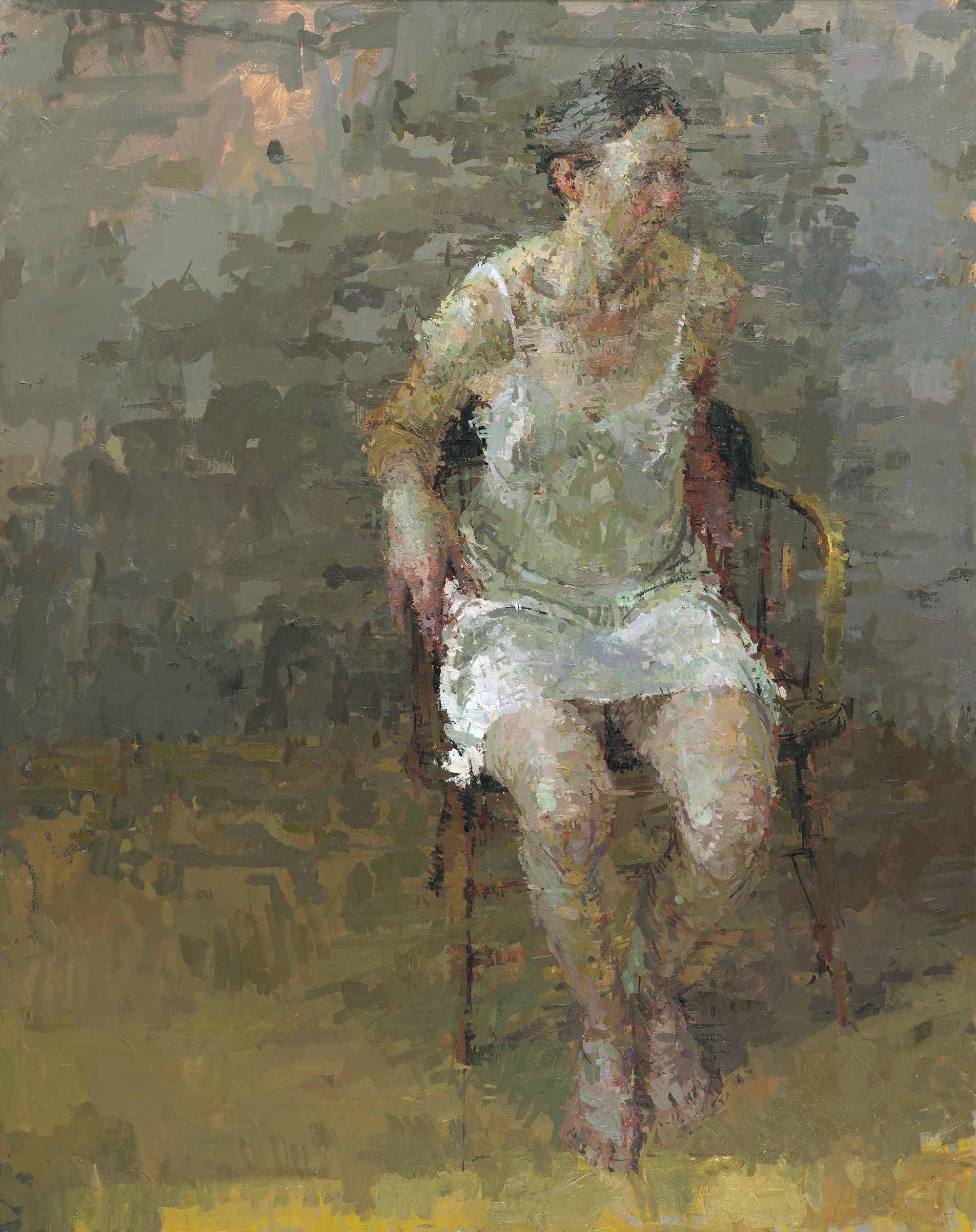Ann Gale, Rachel, 2007, oil on canvas, 58 x 46 inches (courtesy of Ann Gale and Dolby Chadwick Gallery © Ann Gale)