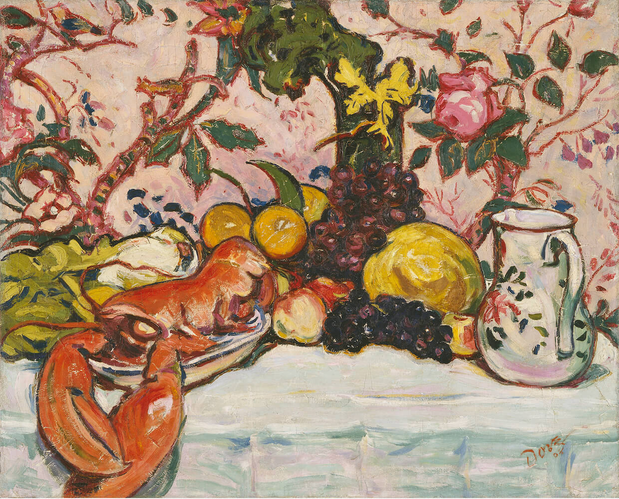 Arthur Dove, The Lobster, 1908, oil on canvas (Amon Carter Museum)