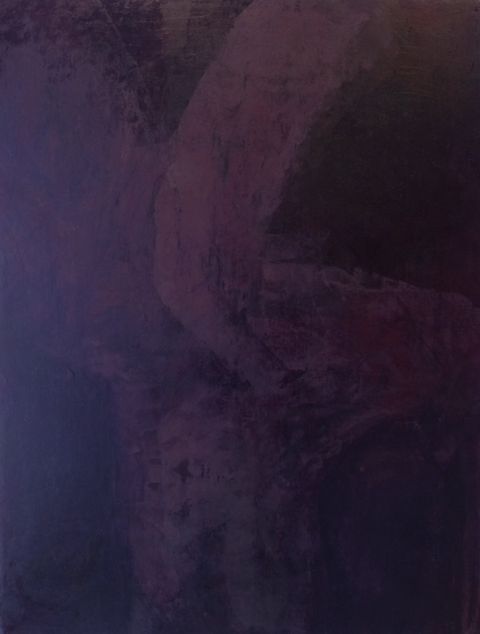 Bill Jensen, Ape Herd VI, 2002-03, oil on linen, 26 1/4 x 20 1/4 inches, Collection of Russell Lewczuk Jensen