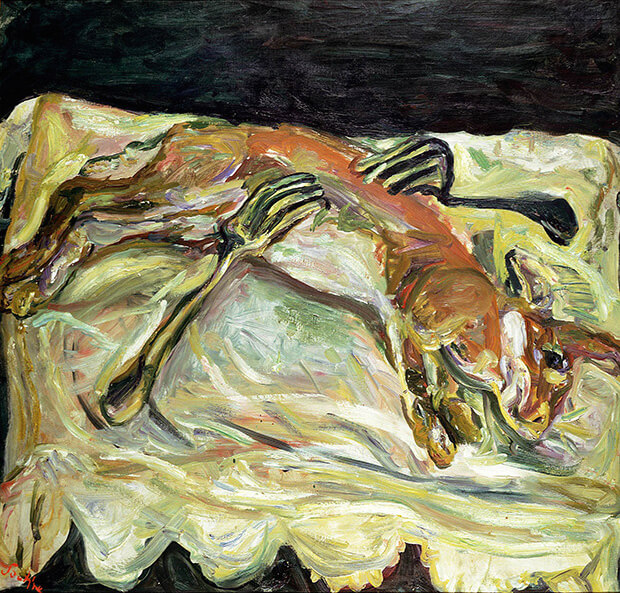 Chaim Soutine, Hare With Forks, ca. 1924 (Private collection)