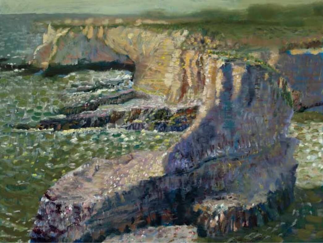 Frank Galuszka, Untitled (Santa Cruz Coast), 2003, oil on canvas, 18 × 24 inches (courtesy of the artist)