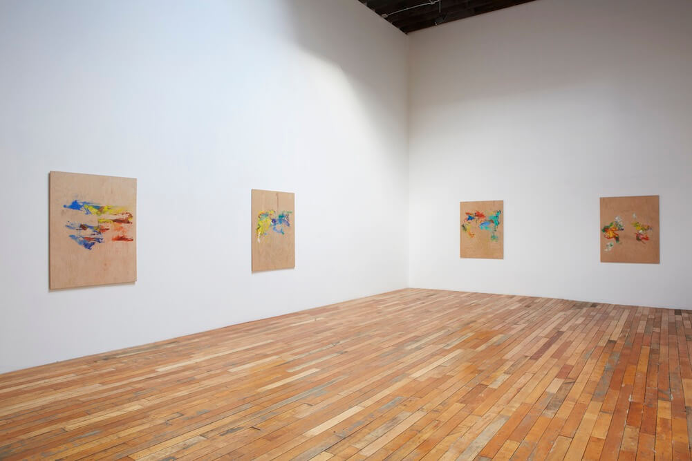 George Hofmann, installation view, Show Room, New York (courtesy of Show Room)