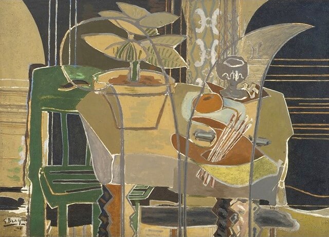 Georges Braque, Large Interior with Palette, 1942. The Menil Collection, Houston. © 2013 Artists Rights Society (ARS), New York 
