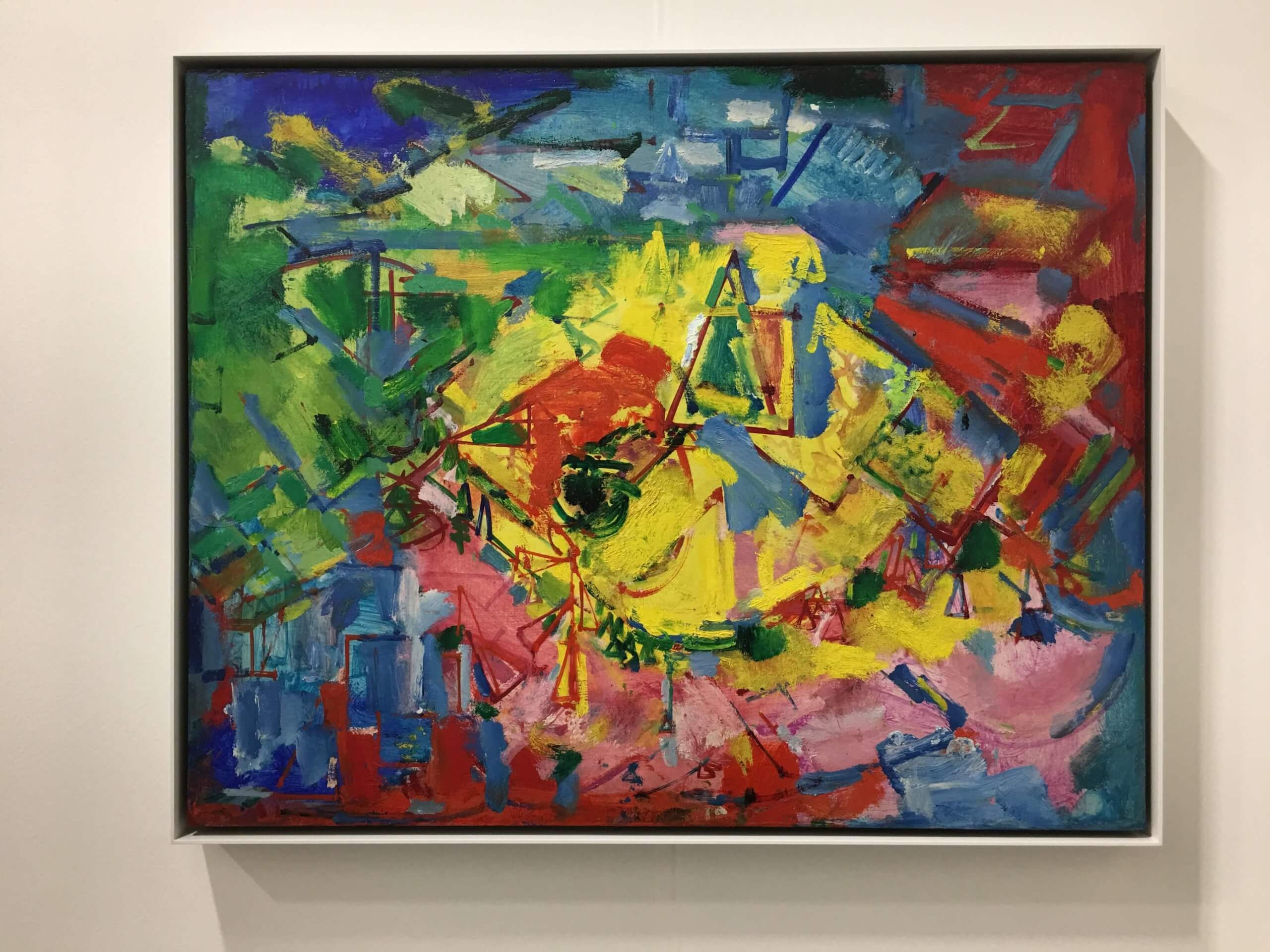 Hans Hofmann painting at Ameringer McEnery Yohe