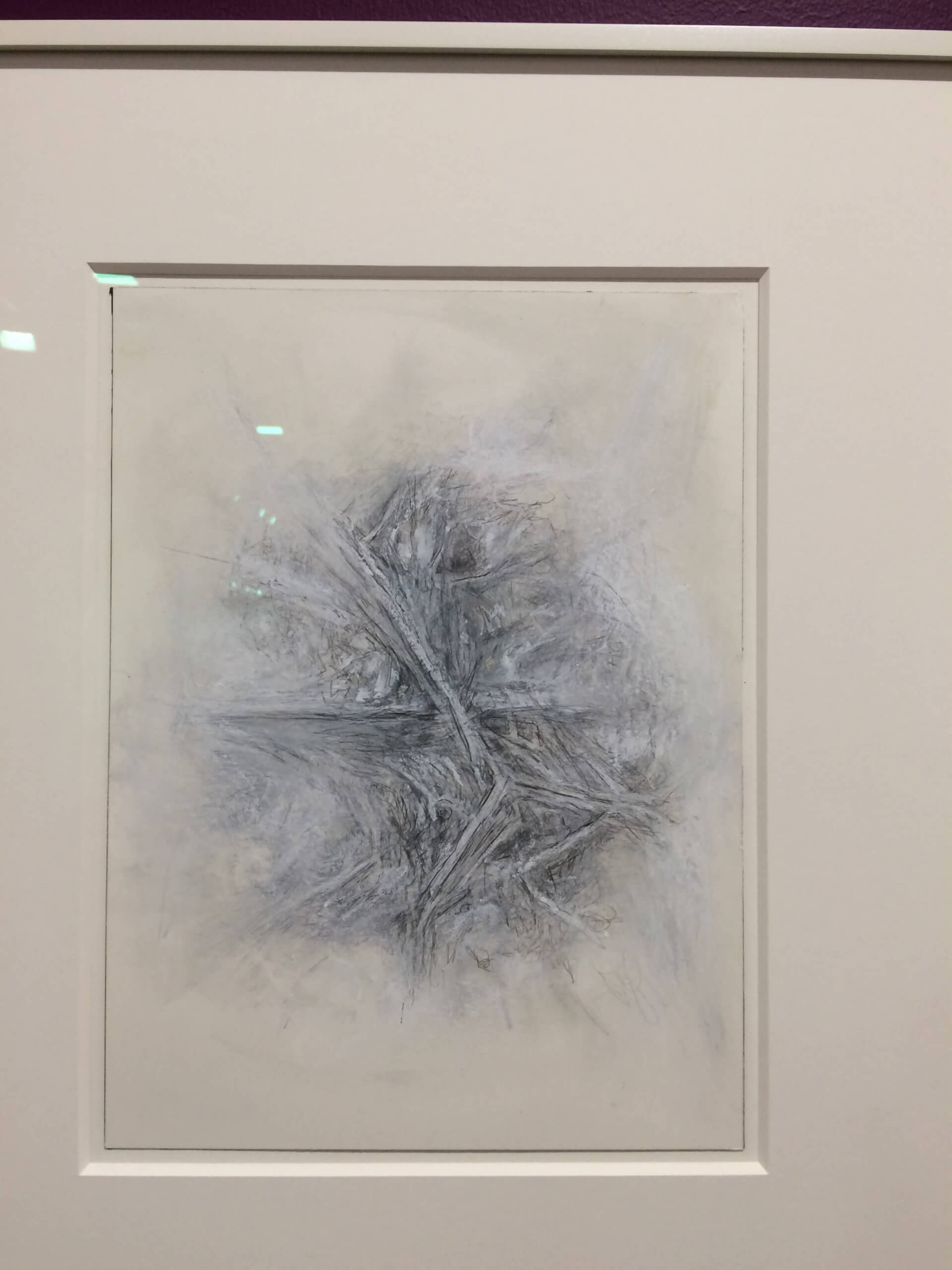 Hedda Sterne drawing at Van Doren Waxter