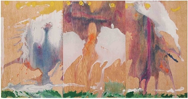 Helen Frankenthaler, Book of Clouds, 2007, Aquatint, etching, woodcut, pochoir with hand coloring, Leslie Sacks Fine Art