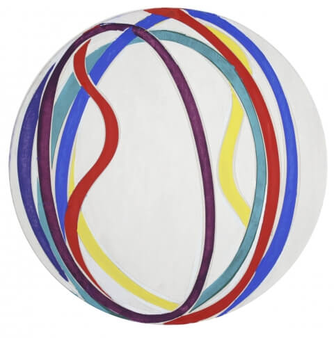Joanne Freeman, All is not what it seems, 2012, oil on round canvas, 12 inch diameter (courtesy of the artist)