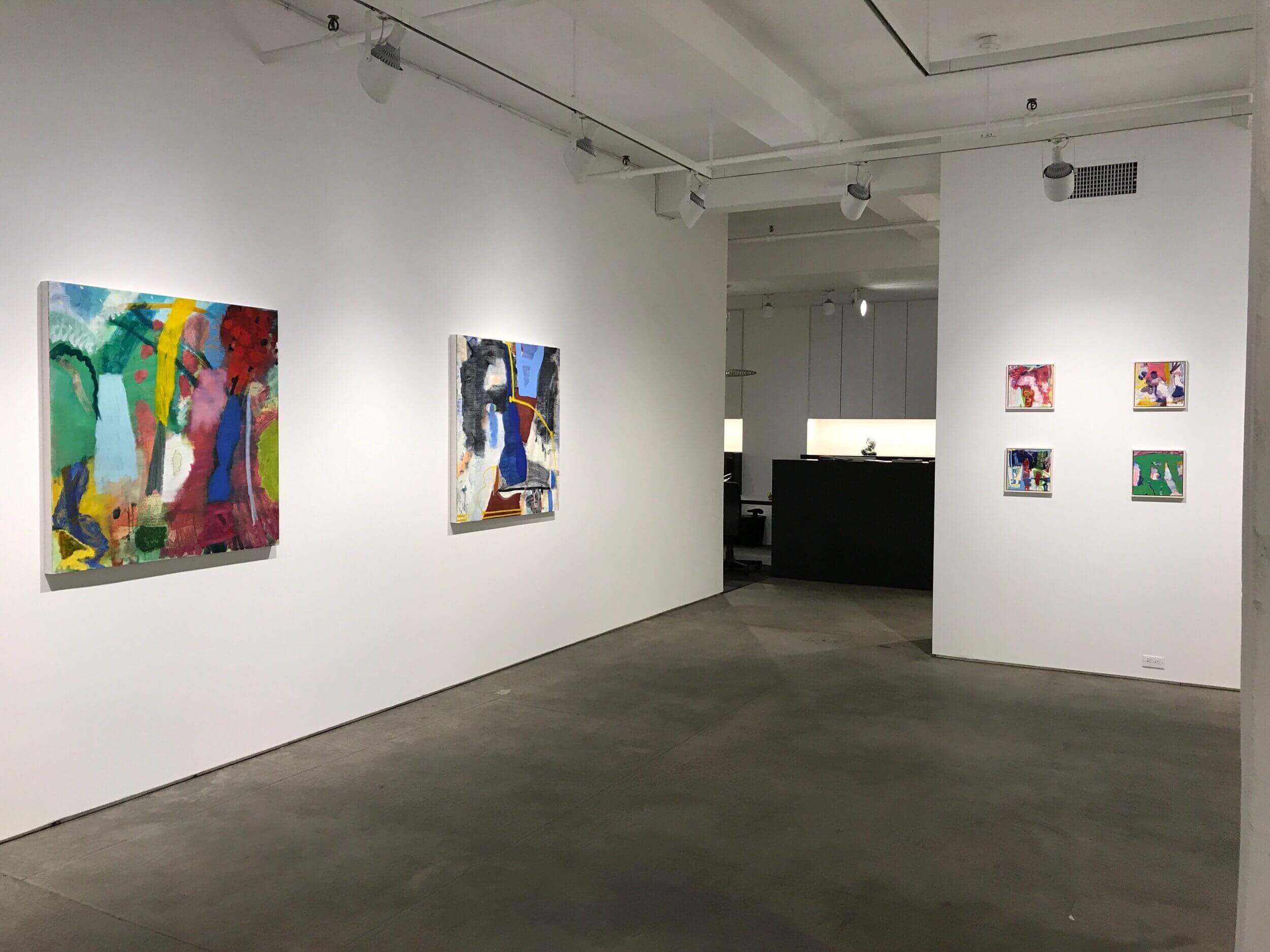 Installation view, Julian Hatton: Free Range at Elizabeth Harris Gallery, New York, 2017
