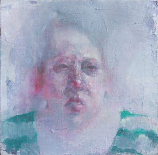 Melanie Johnson, Untitled, oil and acrylic on linen, 12 x 12 inches (courtesy of the artist)