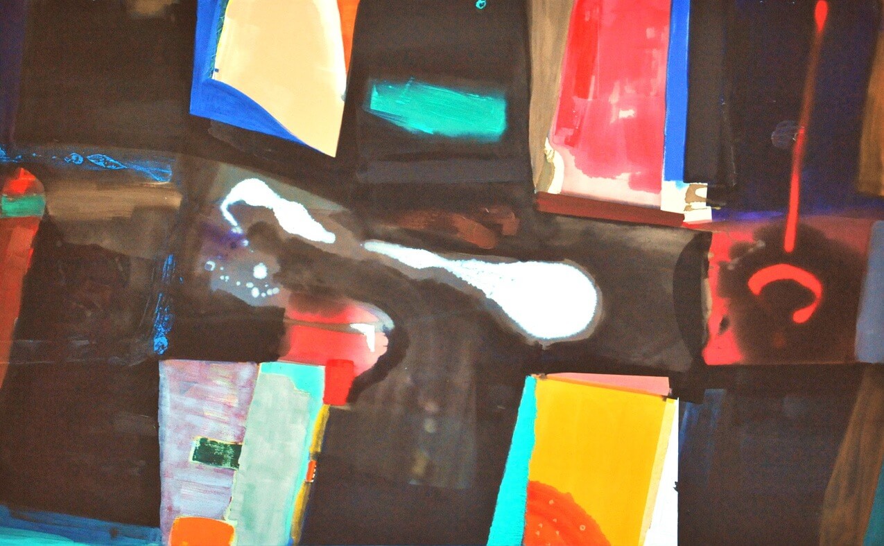 Patrick Jones, Azura, 2011, 72 x 96 inches, acrylic on canvas (courtesy of the artist)