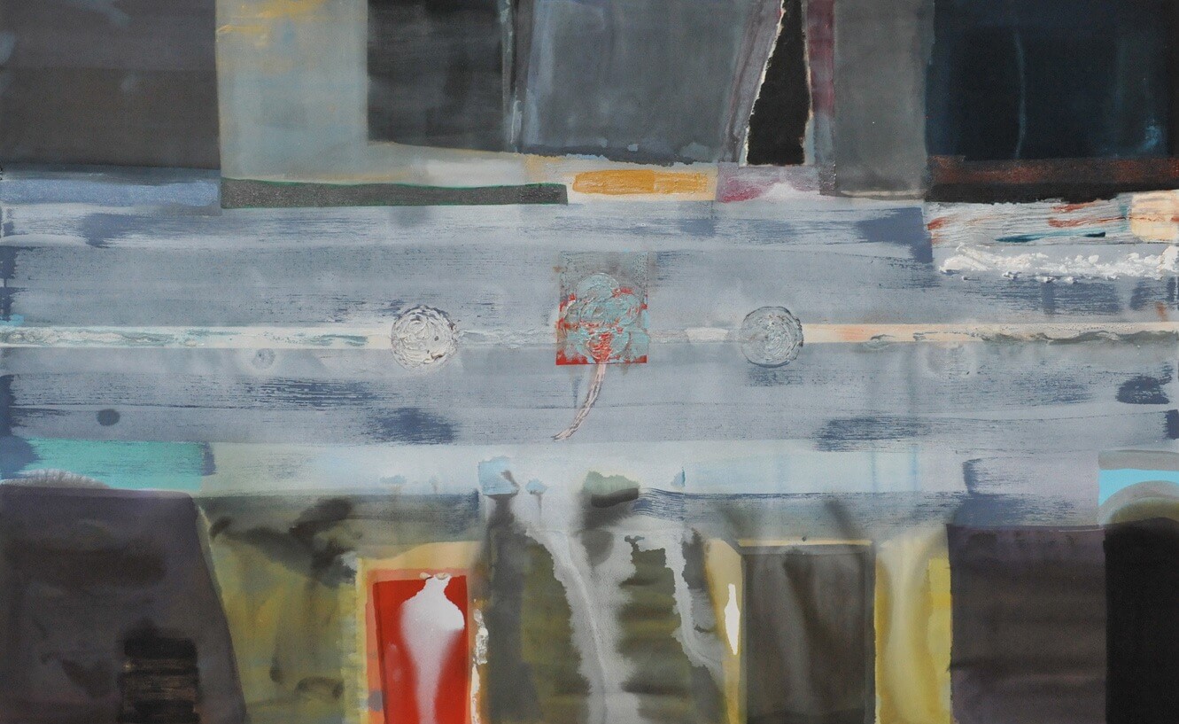 Patrick Jones, Grey Painting, 2011, 60 x 96 inches, acrylic on canvas (courtesy of the artist)