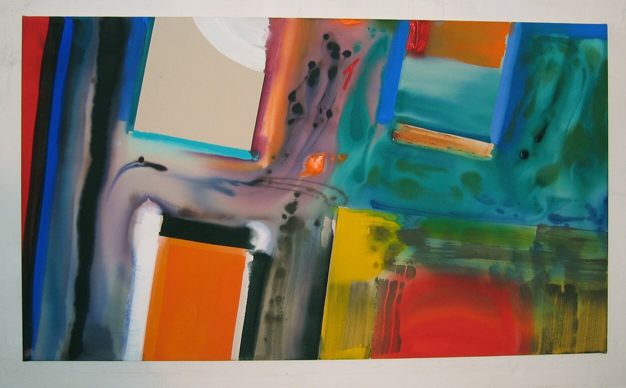 Patrick Jones, No Pasaran, 2010, 60 x 90 inches, acrylic on canvas (courtesy of the artist)