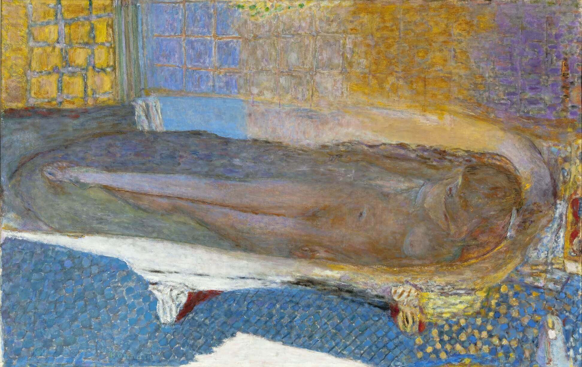 Pierre Bonnard, Nu dans le Bain, 1936 (Musée d’Art moderne de la Ville de Paris)