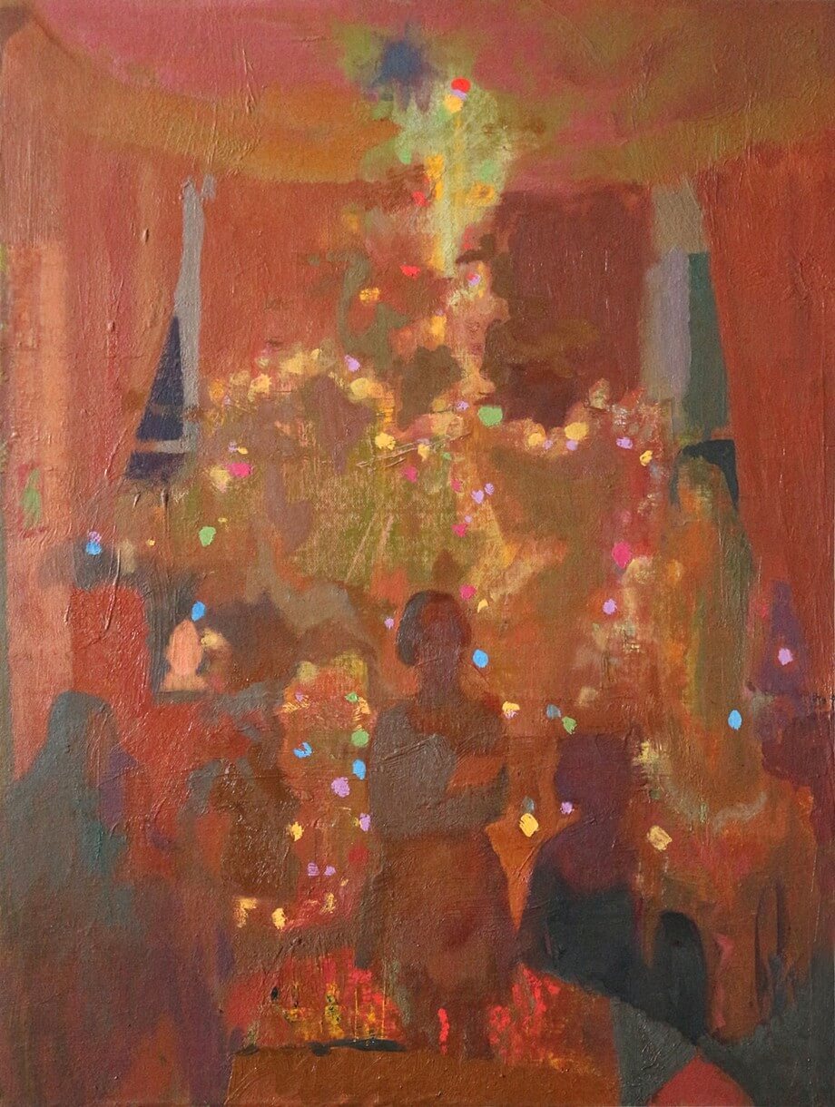 Emil Robinson, Christmas, oil on linen, 24 x 18 inches, 2014 (courtesy of the artist)
