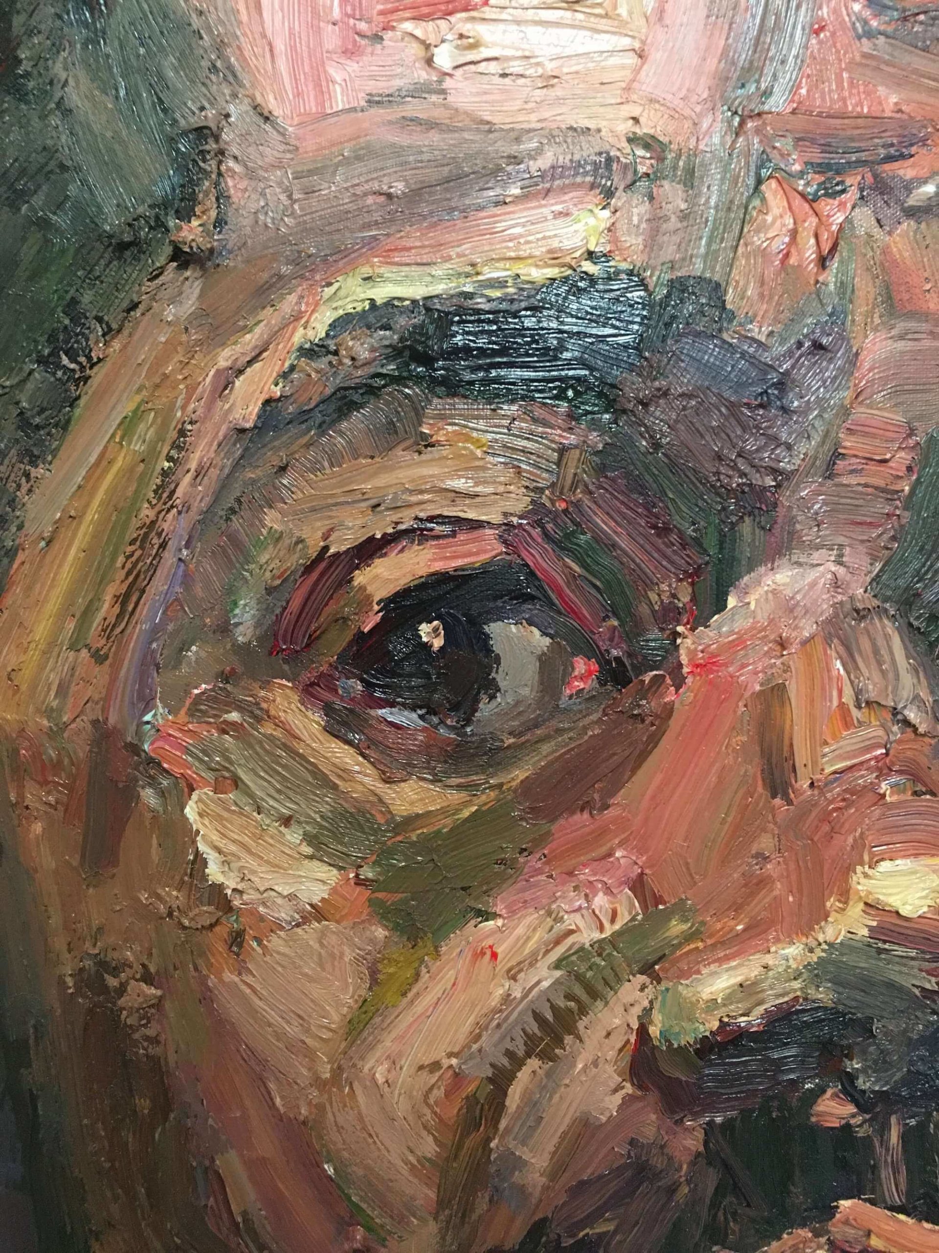 Sedrick Huckaby, Self Portrait (detail)