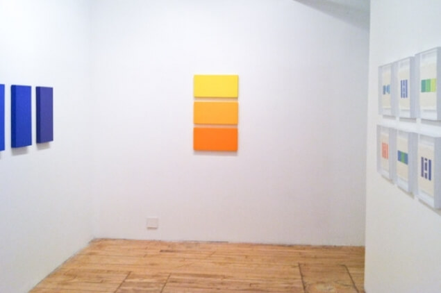 Siri Berg, It's All About Color, Installation View (courtesy of The Painting Center)