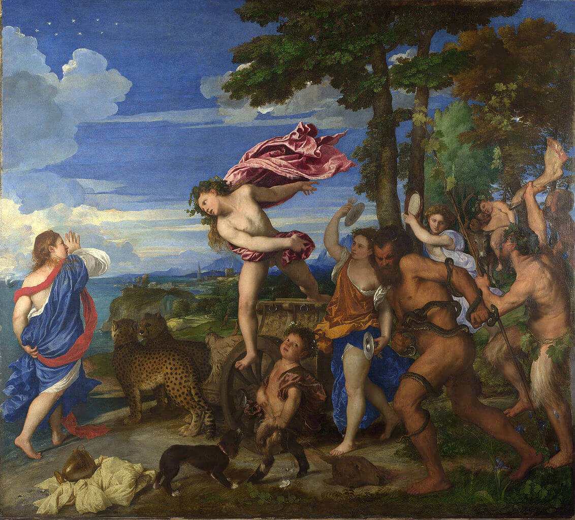 Titian, Bacchus and Ariadne, 1520–1523 (National Gallery, London)