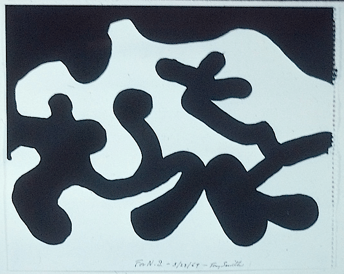 Tony Smith, drawing, 1969 (image: Dana Gordon, (©Tony Smith Estate / Artists Rights Society (ARS), New York)
