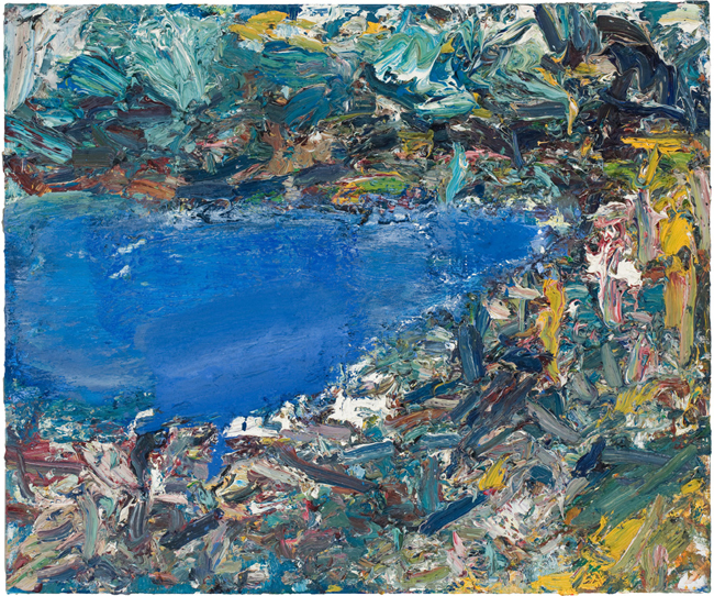 Ying Li, Pool, Cranberry Island, 2007, oil on linen, 20 x 24 inches (© Ying Li, courtesy of the artist)