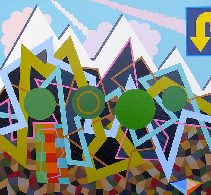Zachary Keeting, 2000 (8), acrylic on canvas, 28 x 30 inches (courtesy of the artist)